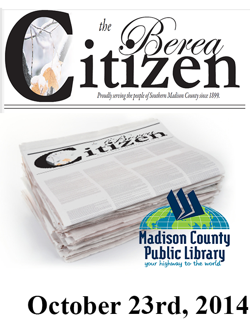 Cover image for The Berea Citizen 2014 10/23